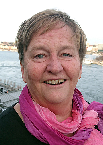Gunilla Gunnarsson, ordförande i Regionala cancercentrum i samverkan och cancersamordnare vid SKL, Sveriges Kommuner och Landsting.