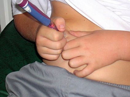 Diabetesspruta