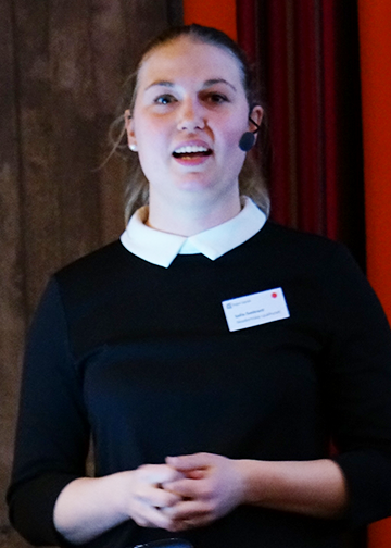 Sofia Svebrant, ansvarig för reningsprojekt på Akademiska sjukhuset.