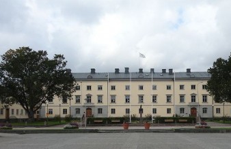Residenset i Vänersborg, säte för styrelsen i Västra Götalandsregionen.