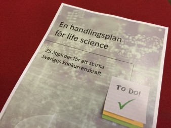 Handlingsplan från LIF - de forskande läkemedelsföretagen, Swedish Medtech och SwedenBio.