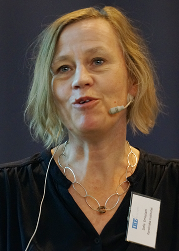 Sofia Ernestam, verksamhetschef i Stockholms läns sjukvårdsområde och tidigare registerhållare för Svensk Reumalogis kvalitetsregister.