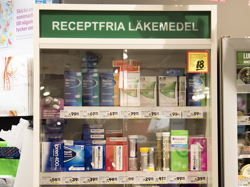 Receptfria läkemedel 
