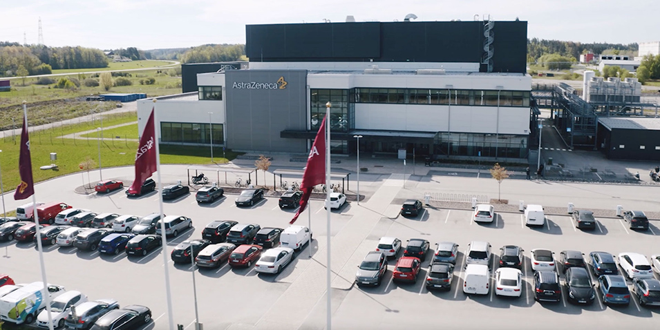 Den befintliga anläggningen för biologisk produktion, Sweden Biomanufacturing Center.