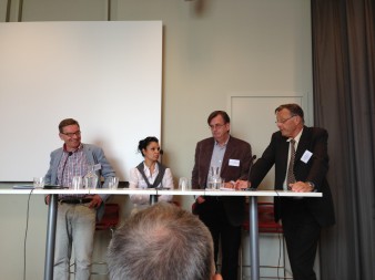 Mats Brommels, Billie Pettersson, Nils Wilking och Bengt Jönsson.