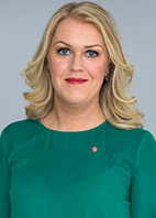 Socialminister Lena Hallengren (S) 